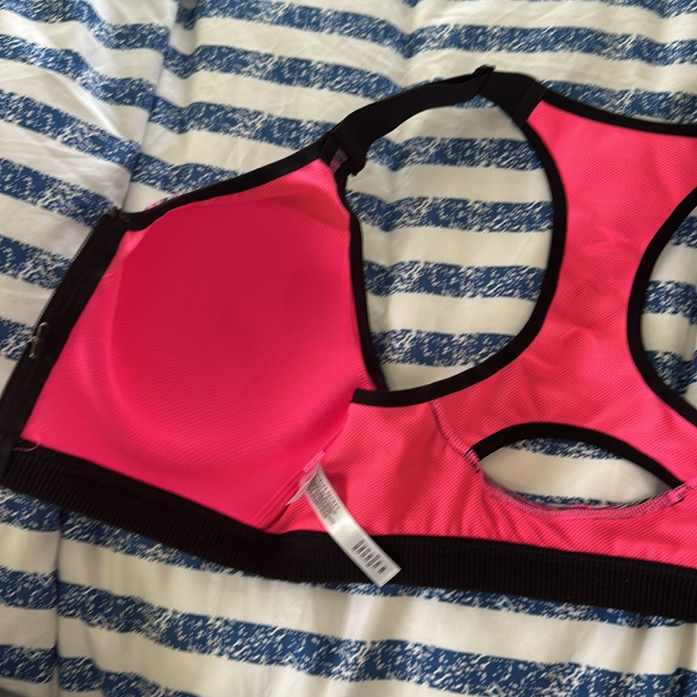 VSX Sport (Victoria’s Secret) Sports Bra 32DD molded cups adjustable straps NICE - Picture 6 of 11